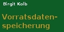 Cover - Vorratsdatenspeicherung - Autorin Kolb (Ausschnitt)